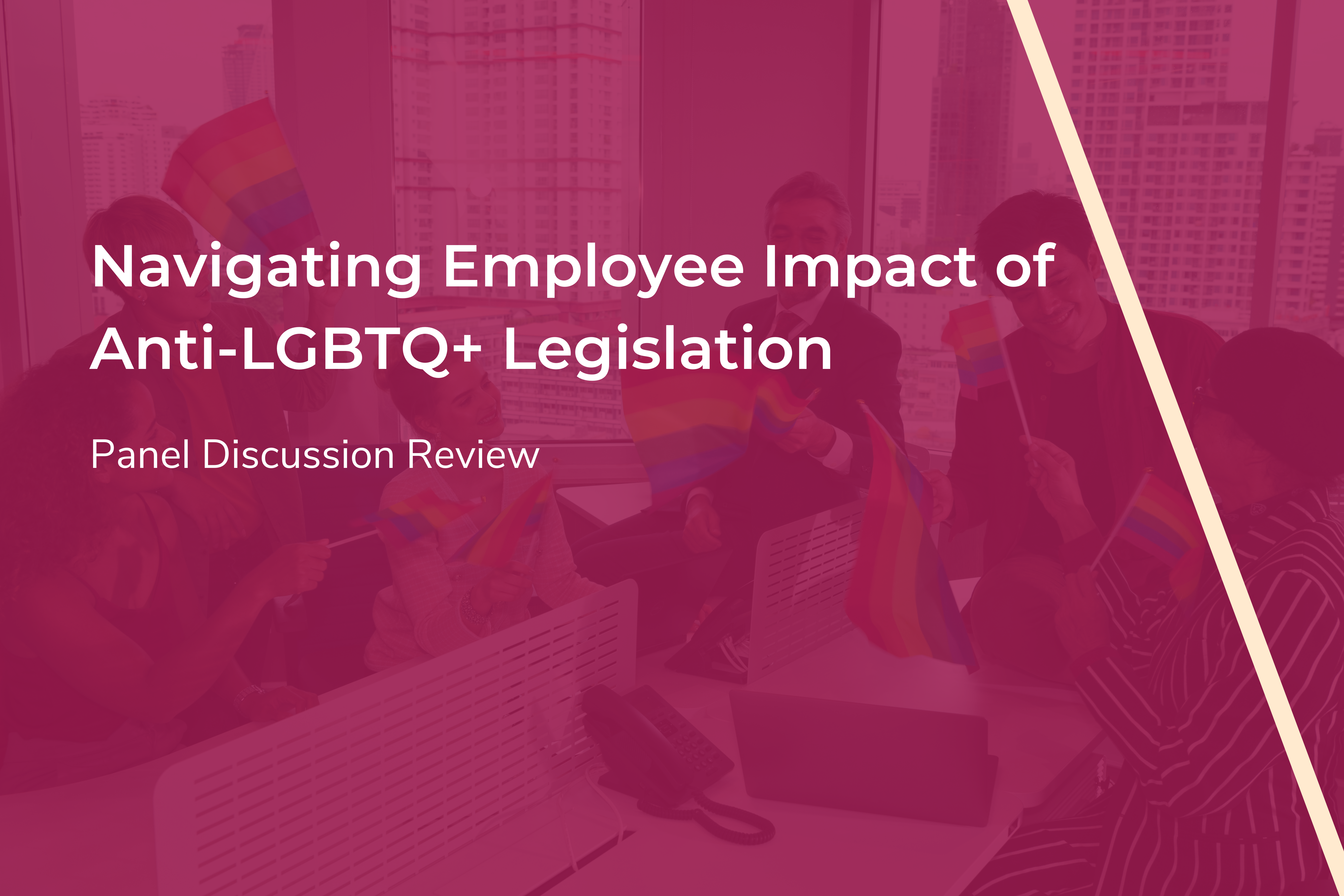 Panel Discussion: Navigating Employee Impact of Anti-LGBTQ+ Legislation