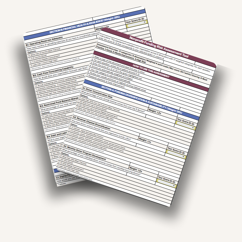 Funding Risk Assessment Stone Background (1)