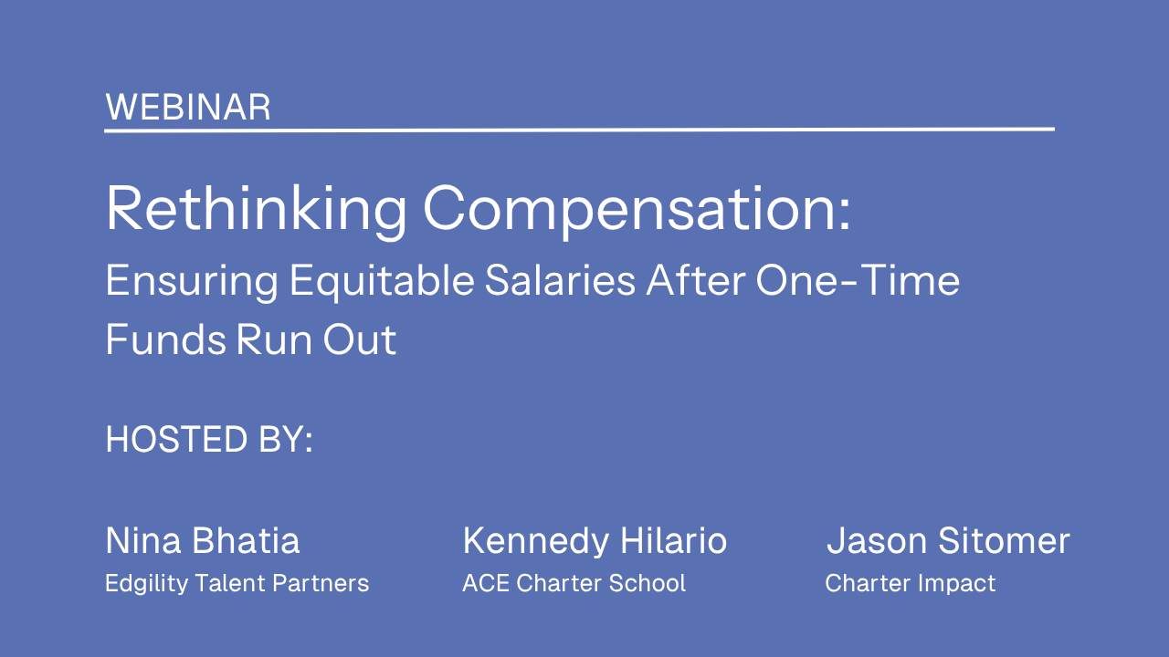 Rethinking Compensation: Ensuring Equitable Salaries After One-Time Funds Run Out
